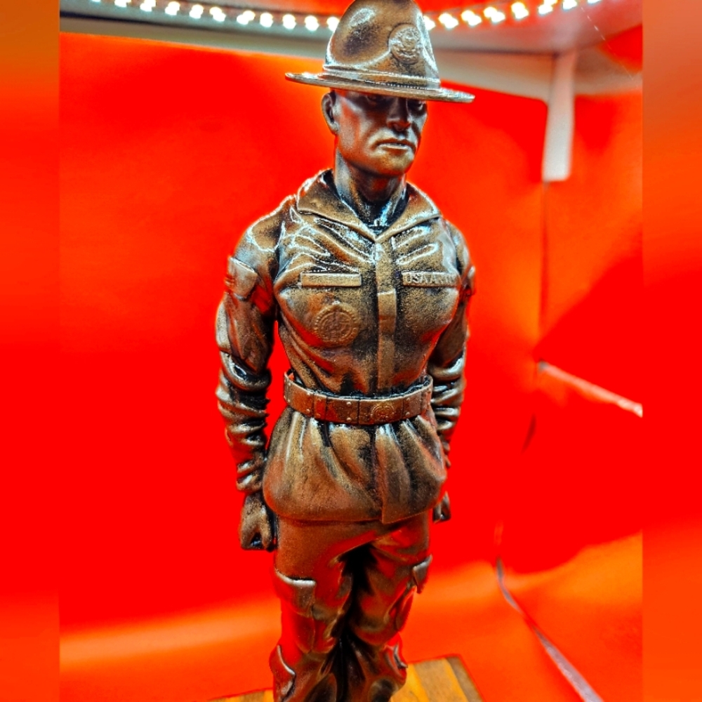 3D model, Drill Sgt (Army)